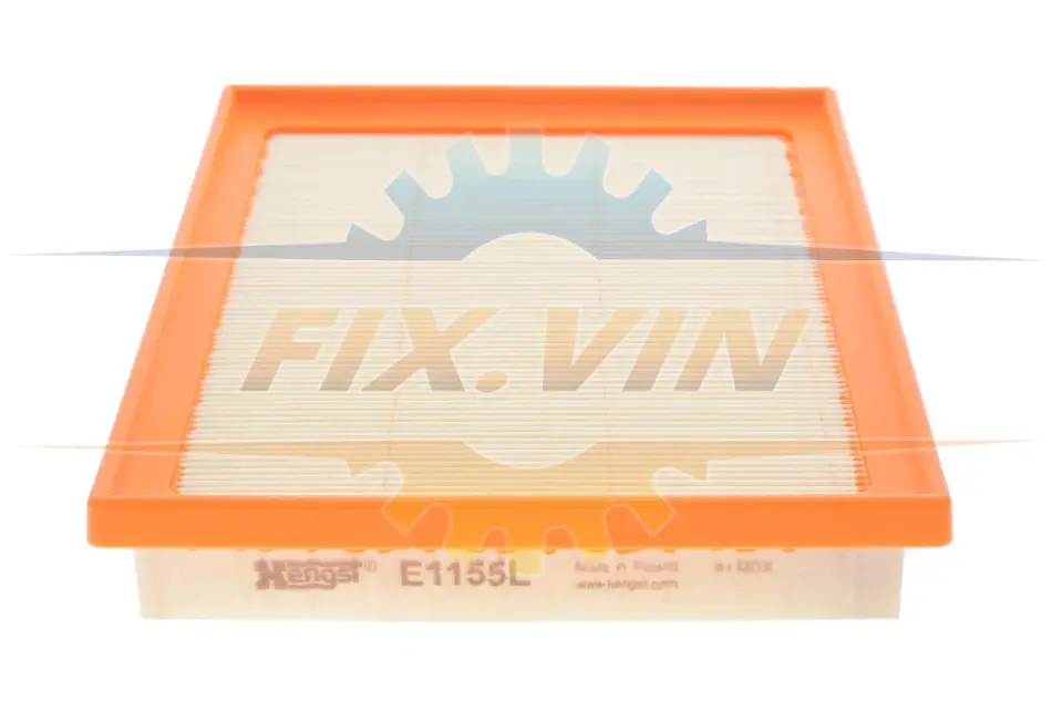 Фильтр воздушный TOYOTA AURIS, PRIUS 1.8 Hybrid 09- (пр-во HENGST) HENGST FILTER E1155L (фото 1)