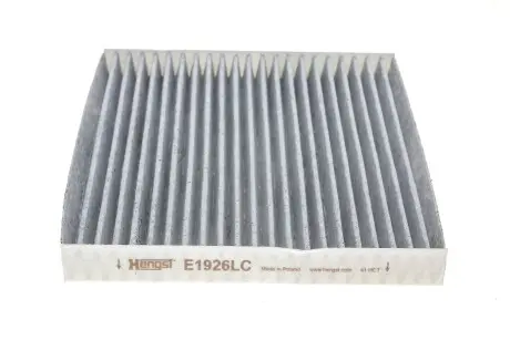 Фільтр салону вугільний HENGST FILTER E1926LC