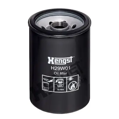 Масляний фільтр HENGST FILTER H29W01 (фото 1)