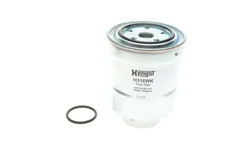 Фільтр паливний TOYOTA AURIS, COROLLA 1.4-2.0 D-4D 06- (вир-во HENGST) HENGST FILTER H316WK