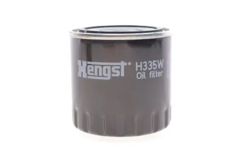 Фільтр масляний двигуна NISSAN NAVARA 3.0 DCI 10-, RENAULT MEGANE III 1.9 DCI 08- (вир-во HENGST) HENGST FILTER H335W