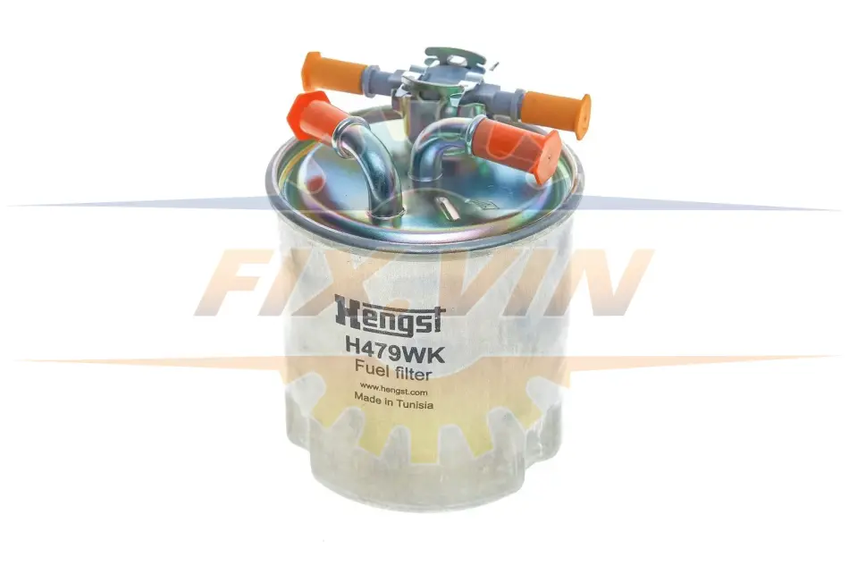 Фільтр паливний NISSAN QASHQAI, X-TRAIL 1.5-2.0 DCI 07- (вир-во HENGST) HENGST FILTER H479WK (фото 1)