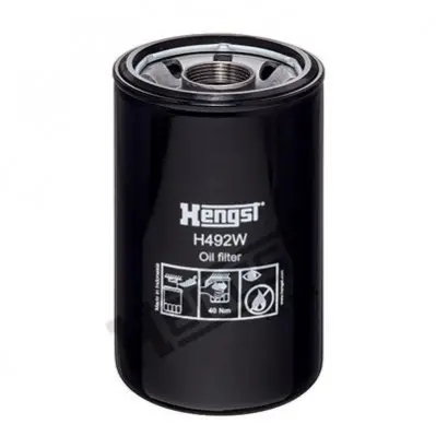 Фільтр масляний HENGST FILTER H492W (фото 1)