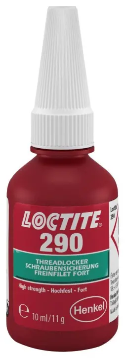 Фіксатор різьби LOCTITE 290 (зелений) 10 мл (середньої фіксації) (проникаючий) Henkel/Loctite 142567 (фото 1)