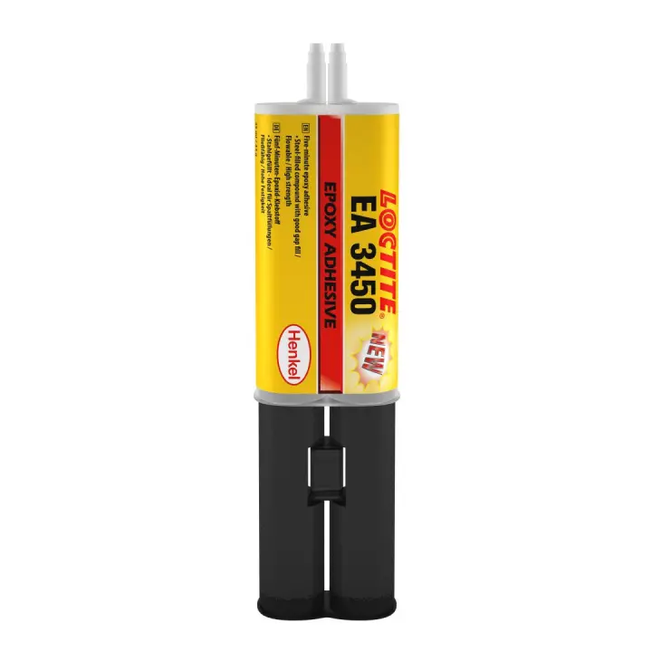 Клей епоксидний LOCTITE EA 3450 BC 25мл Епоксид, 2К 1:1, універсальний, середньої в\'язкості, швидкий - 4хв, сірий, насадка-змішувач не потрібна Loctite 3450 - текучий епоксидний клей з металевим наповнювачем, призначений для швидкого ремонту і відно Henkel/Loctite 1886331 (фото 1)