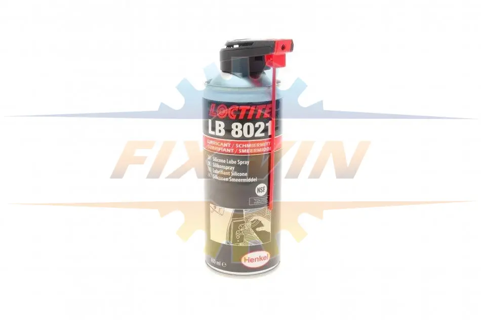 LOCTITE LB 8021, 400ML Змазка силіконова (спрей) Henkel/Loctite 2101262 (фото 1)