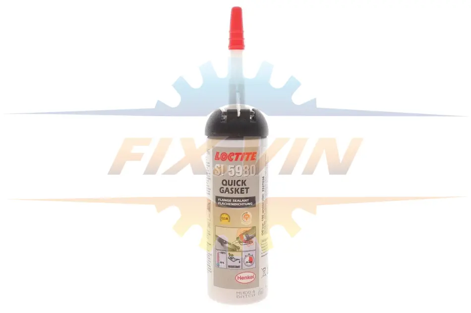 LOCTITE SI 5980, 100ML Герметик силіконовий (чорний) (маслостійкий) (-55°C до +200°C) заміна для SI 5970 Henkel/Loctite 2327036 (фото 1)