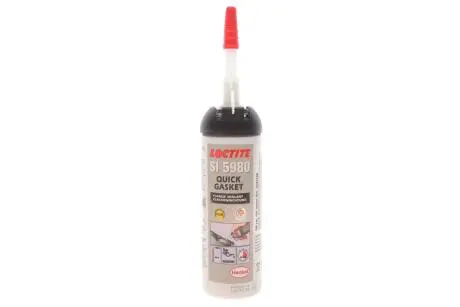 LOCTITE SI 5980, 100ML Герметик силіконовий (чорний) (маслостійкий) (-55°C до +200°C) заміна для SI 5970 Henkel/Loctite 2327036