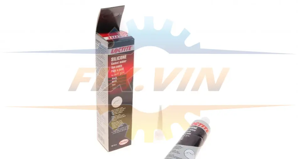 Герметик силіконовий LOCTITE GASKET MAKER BK, 70мл. Henkel/Loctite 2239129 (фото 1)