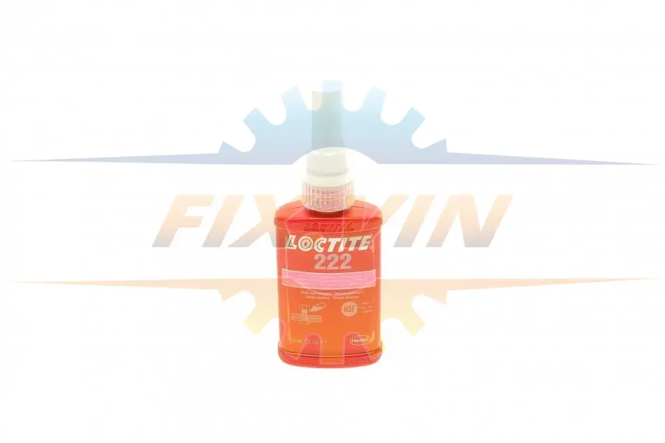 Фіксатор різьби LOCTITE 222 (розовий) 50 мл (низкой фіксації) Henkel/Loctite 245635 (фото 1)