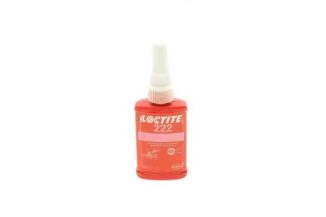 Фіксатор різьби LOCTITE 222 (розовий) 50 мл (низкой фіксації) Henkel/Loctite 245635