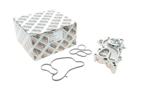 Насос охолоджуючої рідини, з ущільненням SEAT IBIZA IV, IBIZA IV SC, IBIZA IV ST, IBIZA V, MII SKODA CITIGO, FABIA III, FABIA III PRAKTIK VW ARTEON 1.0/1.0CNG/1.4H 08.11- HEPU P674