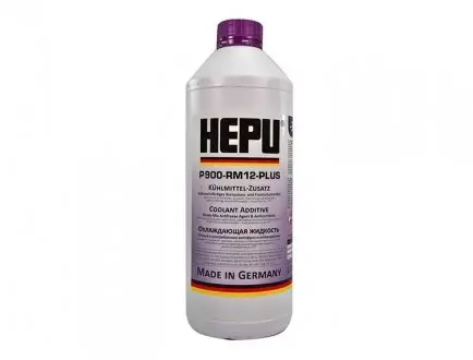Антифриз G12+ Ready Mix фіолетовий -37C 1,5 л HEPU P900-RM-G12PLUS