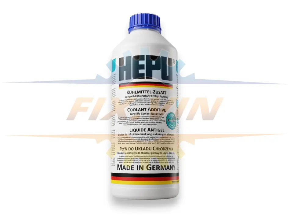 Антифриз Ready Mix готовий світло-зелений -30°C 1,5л HEPU P900-RXE30 (фото 1)