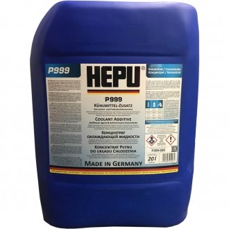 Антифриз BLUE G11 концентрат синий 20 л HEPU P999-020