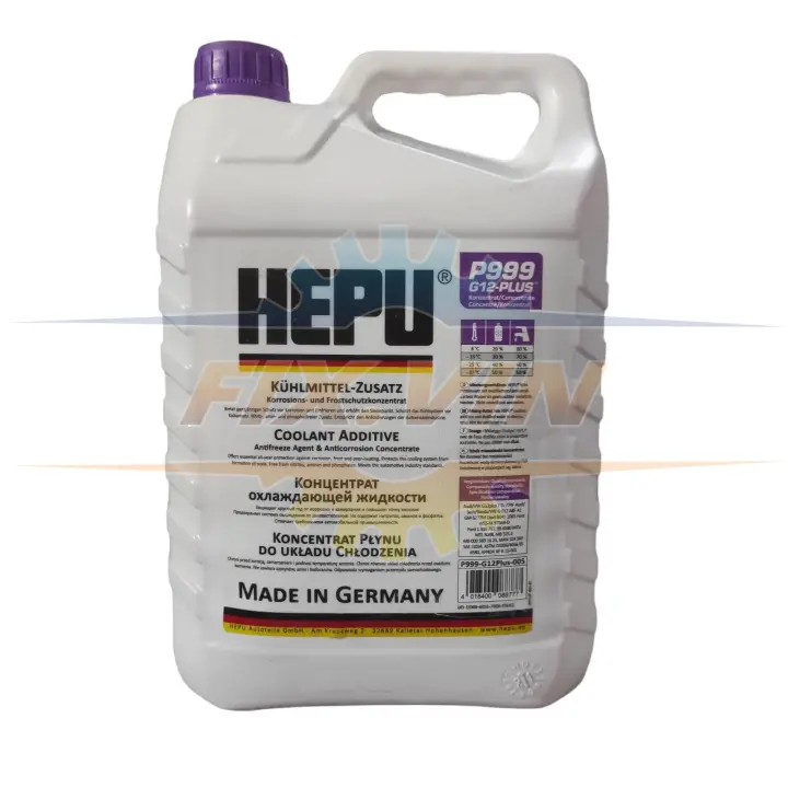 Антифриз G12+ Фіолетовий концентрат 5л HEPU P999-G12Plus-005 (фото 1)