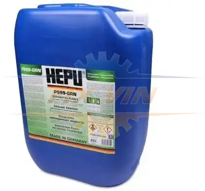 Антифриз G11 Green концентрат 20л HEPU P999-GRN-020 (фото 1)