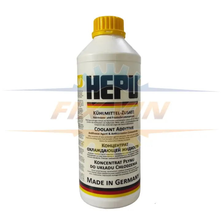 Антифриз G11 YELLOW концентрат (Каністра 1,5л) P999YLW HEPU P999-YLW (фото 1)