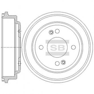 Барабан торм GETZ Hi-Q (SANGSIN) SD1078