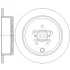 Диск тормозной (кратно 2) задний Subaru Legacy V (09-) (D=285.8mm) Hi-Q (SANGSIN) SD4706 (фото 1)