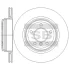 Диск тормозной (кратно 2) задний (вентилируемый) BMW 5 E60 (D=320.0mm) Hi-Q (SANGSIN) SD5219 (фото 1)