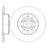Диск тормозной (кратно 2) задний Audi A3 (06-) (D=259.8mm) Hi-Q (SANGSIN) SD5407 (фото 1)