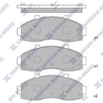 Тормозные колодки Hi-Q (SANGSIN) SP1091