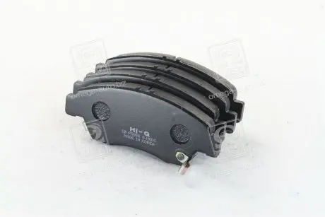 Колодка торм. диск. HONDA CIVIC, CRX, JAZZ,STREAM 1.4I-DSI-1.7I 16V 92.04- передн. (пр-во SANGSIN) Hi-Q (SANGSIN) SP1221