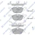 Колодки гальмівні передні Opel Astra G (-04) HI-Q Hi-Q (SANGSIN) SP1738 (фото 1)