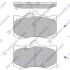 Колодки гальмівні передні Lexus GS350 (13-), IS350 (12-) HI-Q Hi-Q (SANGSIN) SP1773 (фото 1)