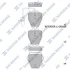 Колодки гальмівні передні Audi A4 (-01), A6 (-05), VW Phaeton (3D) (02-) HI-Q Hi-Q (SANGSIN) SP1790 (фото 1)