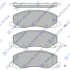 Колодки гальмівні передні Opel Insignia (08-), SAAB 9-5(YS3G) (10-) HI-Q Hi-Q (SANGSIN) SP1819 (фото 1)