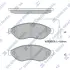 Колодки гальмівні передні Citroen Jumper (06-), Fiat Ducato (250) (06-), Peugeot Boxer (06-) HI-Q Hi-Q (SANGSIN) SP1904 (фото 1)
