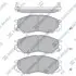 Колодка гальм. диск. MITSUBISHI L200, L300, L400, SPACE GEAR 2.0I-2.5TD 94 - передн. (вир-во SANGSIN Hi-Q (SANGSIN) SP2011 (фото 1)