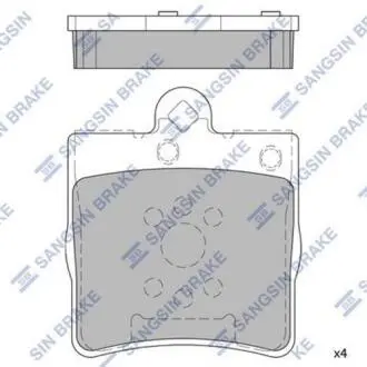 Тормозные колодки Hi-Q (SANGSIN) SP2208
