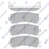 Колодки гальмівні задні Nissan Patrol (06-) HI-Q Hi-Q (SANGSIN) SP4157 (фото 1)