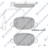 Колодки тормозные задние Fiat Linea (07-) Hi-Q (SANGSIN) SP4232 (фото 1)