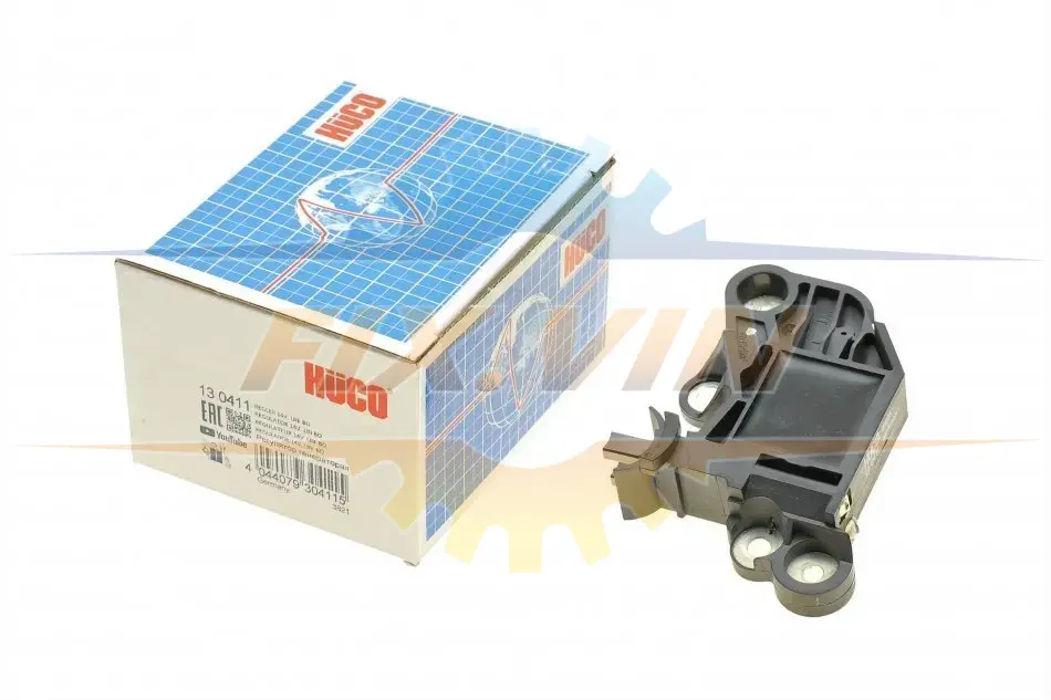 Реле генератора (180A) VW Caddy 1.0-1.4TSI 15-/T6 2.0TDI 15- (Bosch) (HUCO) ASTEMO 130411 (фото 1)
