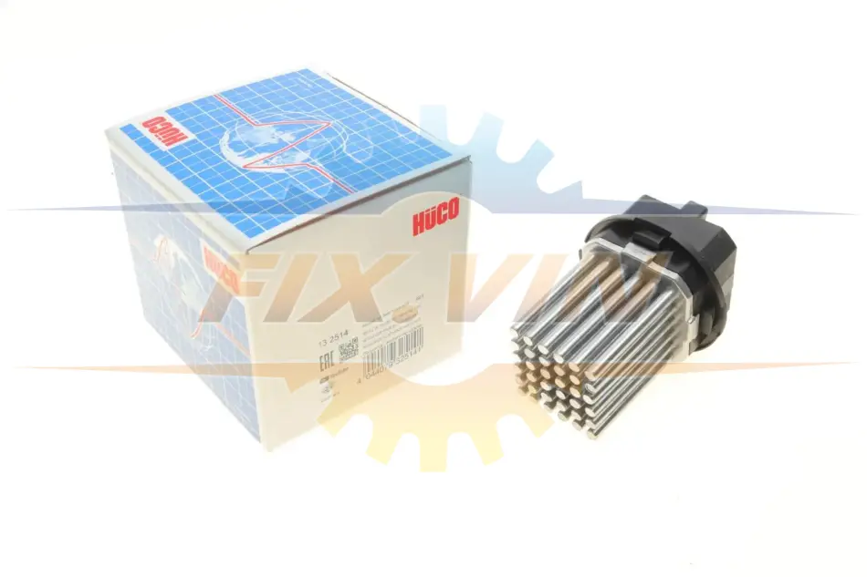Резистор вентилятора пічки Citroen C3/C4/C5 04- (HÜCO) HITACHI ASTEMO 132514 (фото 1)