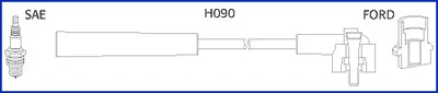 Комплект электропроводки ASTEMO 134659