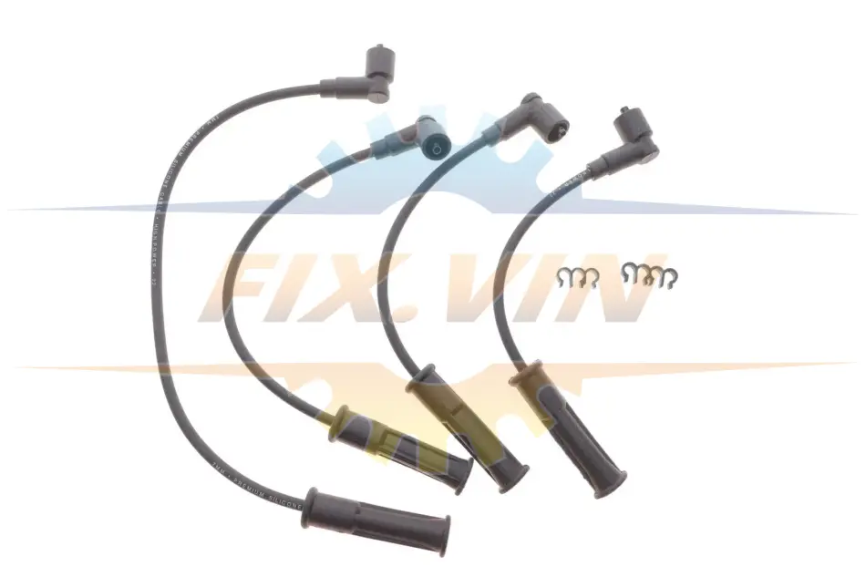 Проводи запалювання Dacia Logan/Sandero/Renault Logan/Sandero 1.4/1.6 10- (к-кт) (HÜCO) ASTEMO 134980 (фото 1)