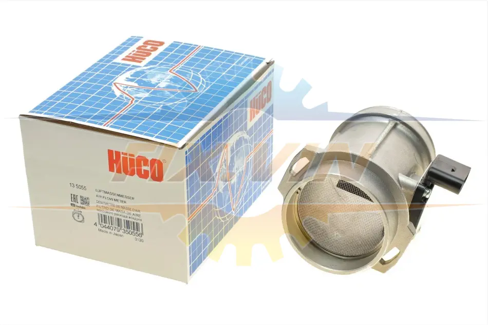 Витратомір повітря VW Passat 2.5 TDI 00-05 (HÜCO) HITACHI ASTEMO 135055 (фото 1)