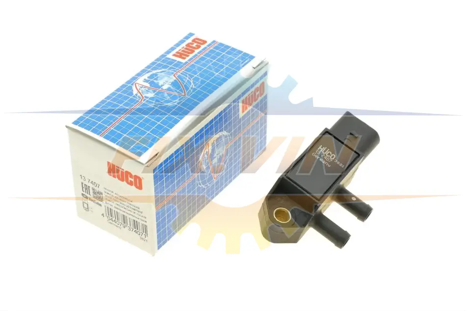 Датчик тиску вихлопних газів Audi A4/A6/A7/Skoda Octavia/SuperB/VW Crafter 1.6-2.0 D 12- (HÜCO) HITACHI ASTEMO 137407 (фото 1)