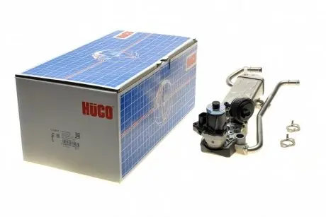 Радіатор рециркуляції ВГ з клапаном EGR VW Polo/Skoda Fabia 1.2TDI 09- (HÜCO) HITACHI ASTEMO 138457