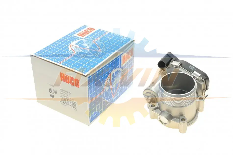 Заслонка дросельна Audi A3/4/5/6/7/8/Q5/TT/VW Passat/T5/Golf 1.8-2.0H 04- (HÜCO) HITACHI ASTEMO 138563 (фото 1)