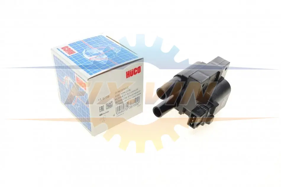 Котушка запалювання Renault Kangoo/Megane 1.4-1.6 96- (HÜCO) HITACHI ASTEMO 138759 (фото 1)