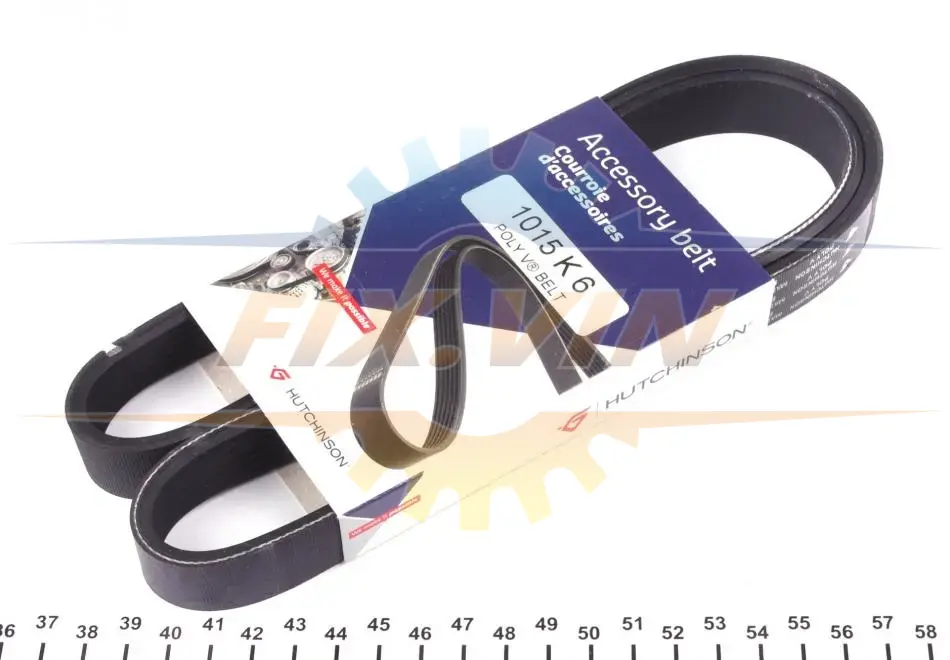 Ремінь генератора 6PK1020 Boxer 2.5D/TD 94>02 ALT,PS HUTCHINSON 1015K6 (фото 1)