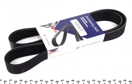 Ремінь генератора Mazda 3/5/6 2.0 DI/CD 02-10 (8PK1225) 1225 K 8 HUTCHINSON 1225K8