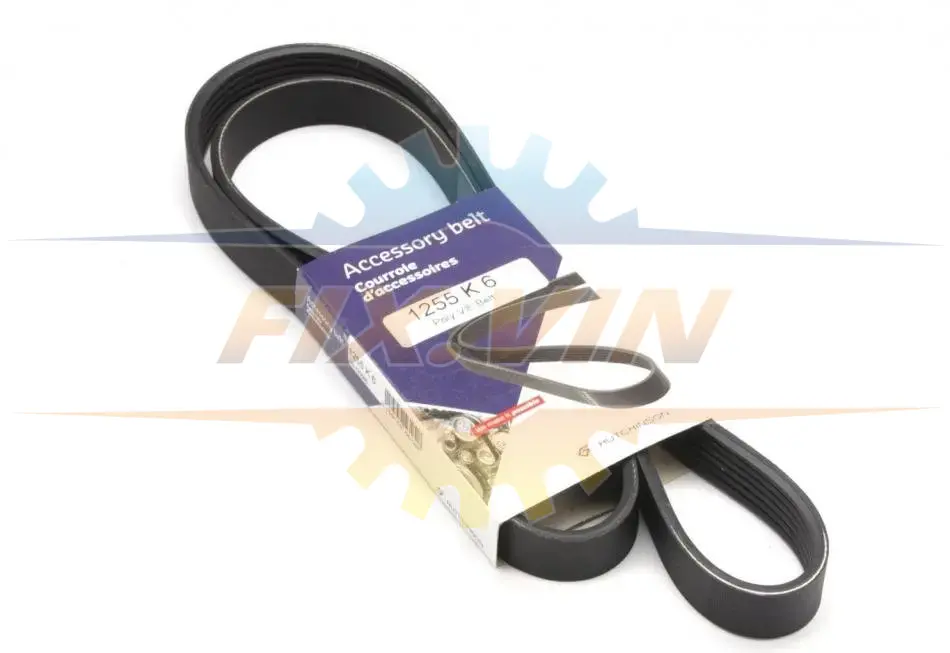 Ремінь генератора Hyundai i30 1.4/1.6 07-12 (6PK1255) HUTCHINSON 1255 K 6 (фото 1)