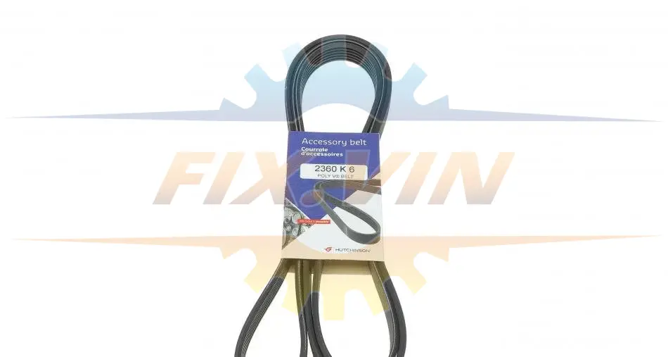Ремень поликлиновой 6PK2360 (2360K6) Hutchinson HUTCHINSON 2360 K 6 (фото 1)